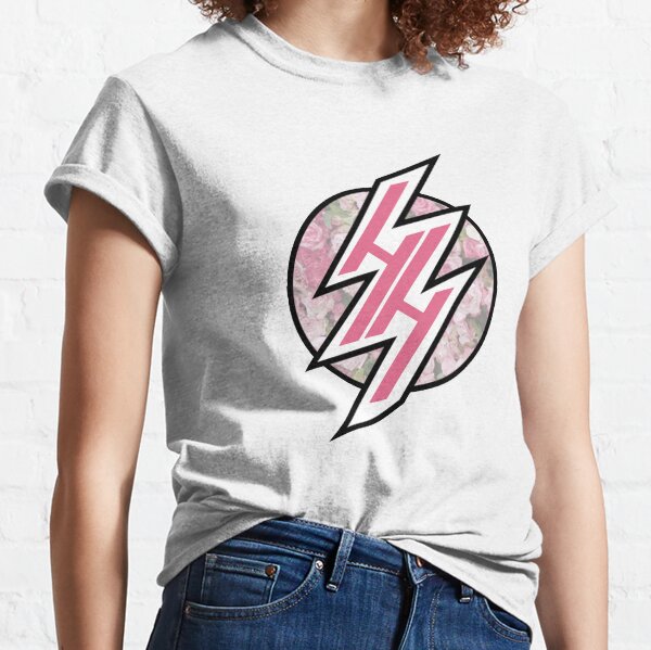 HENTAI HAVEN PINK PASTEL FLORAL Camiseta clásica