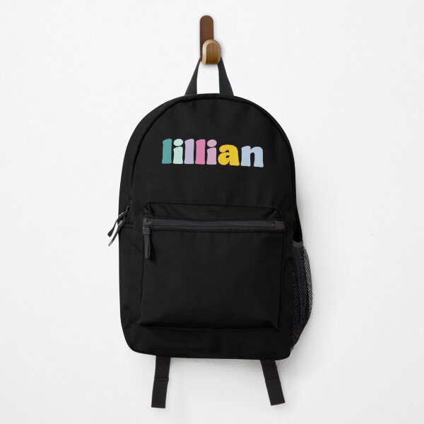 Item preview, Lillian - Custom name on colorful block font designed and sold by To the Lua.