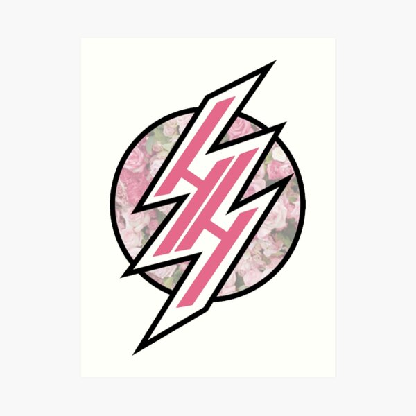 HENTAI HAVEN ROSE PASTEL FLORAL Impression artistique