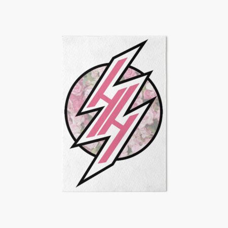HENTAI HAVEN ROSE PASTEL FLORAL Impression rigide