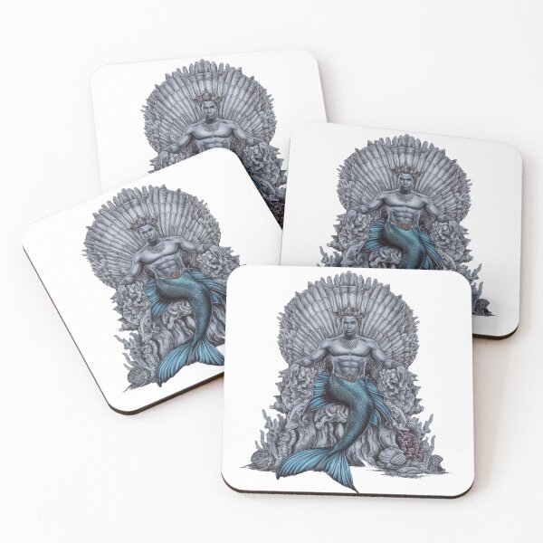 Item preview, African American merman designed and sold by Globalcitytees.