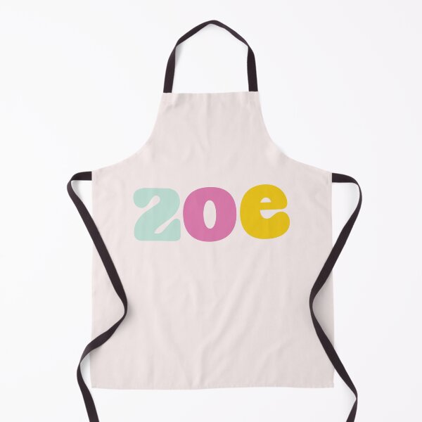 Item preview, Zoe - Custom name on colorful block font designed and sold by To the Lua.