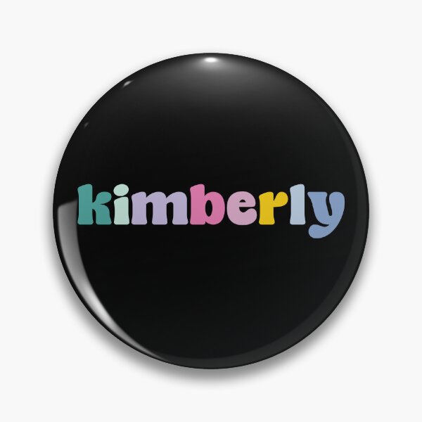 Item preview, Kimberly - Custom name on colorful block font designed and sold by To the Lua.