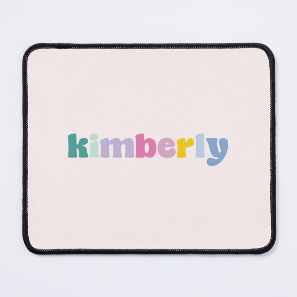 Item preview, Kimberly - Custom name on colorful block font designed and sold by To the Lua.