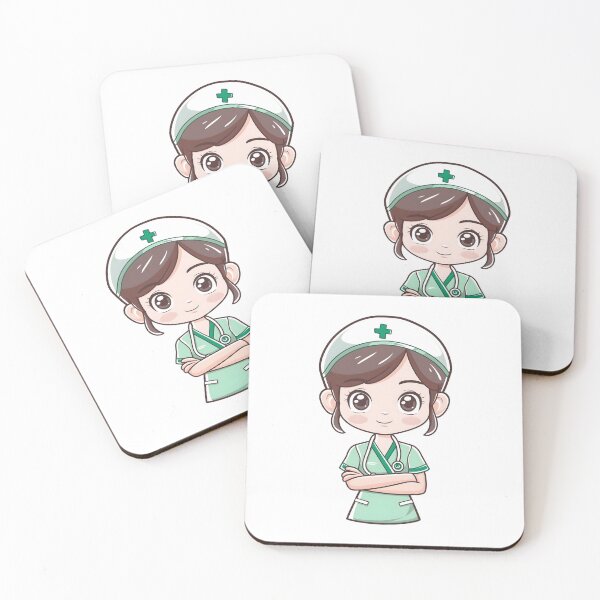Item preview, Young Nurse Cute Kawaii Aesthetic designed and sold by AestheticArtHub.