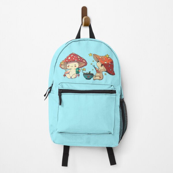 Item preview, Cute mushrooms having a snack designed and sold by SheboahArt.