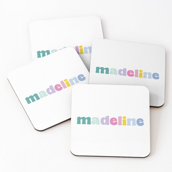 Item preview, Madeline - Custom name on colorful block font designed and sold by To the Lua.