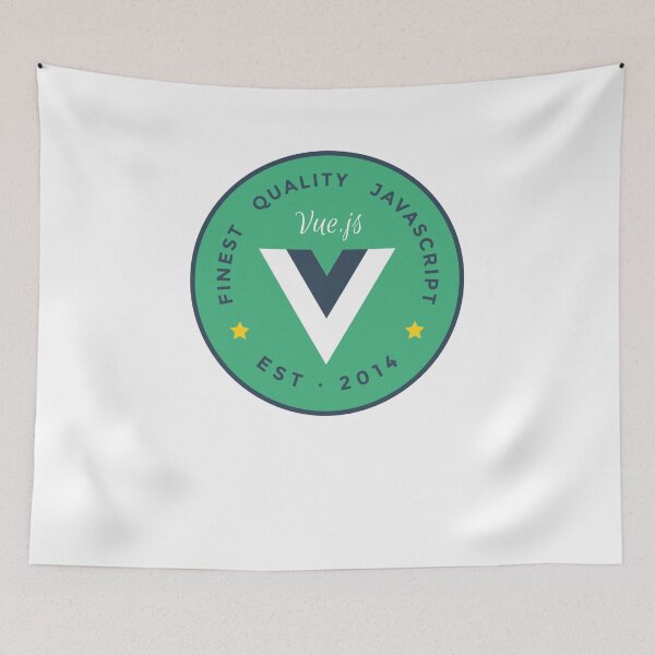 Item preview, Vue.js Framework Badge Outline Logo T-Shirt designed and sold by Rainwater Merch.