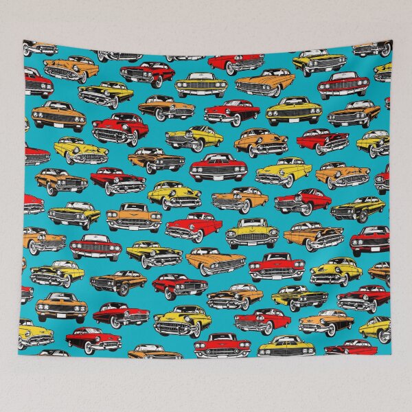Item preview, Classic Cars Pattern Vintage Car Automobile Funny Automotive designed and sold by GrandeDuc.