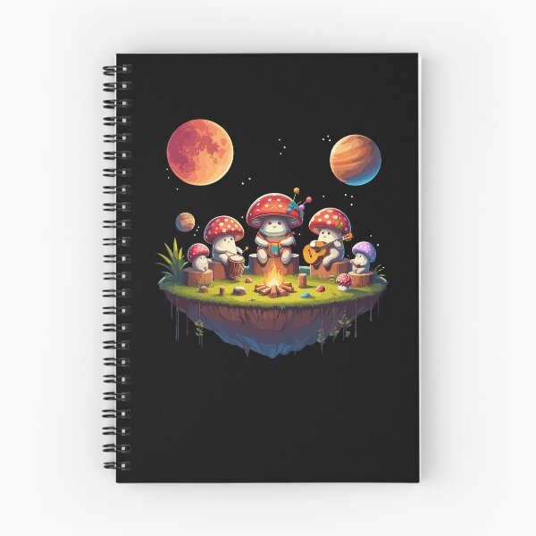 Item preview, Hippie Mushrooms Fungi Camping Group Plants Funny Forest designed and sold by Dressed For  Duty.