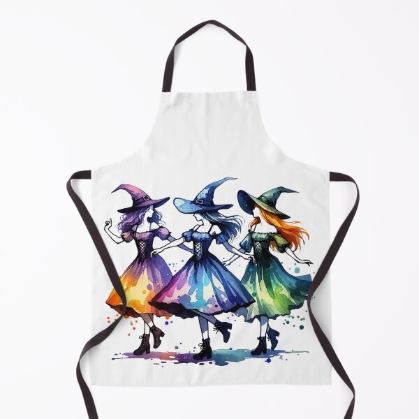 Item preview, Enchanting Trio: Three Young Witches Dancing designed and sold by JesNoh.