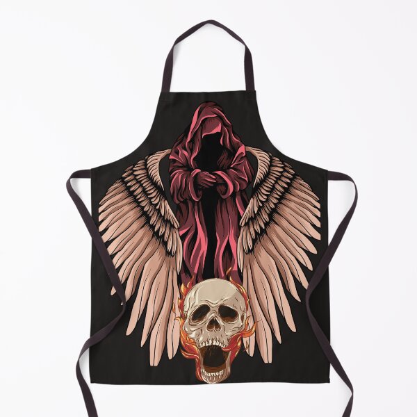 Item preview, unknown figure with wings, and a skull with flames designed and sold by Kinia1982.