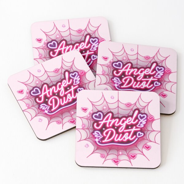 Item preview, Angel Dust from Hazbin Hotel Inspired Logo! designed and sold by CandyCrab.
