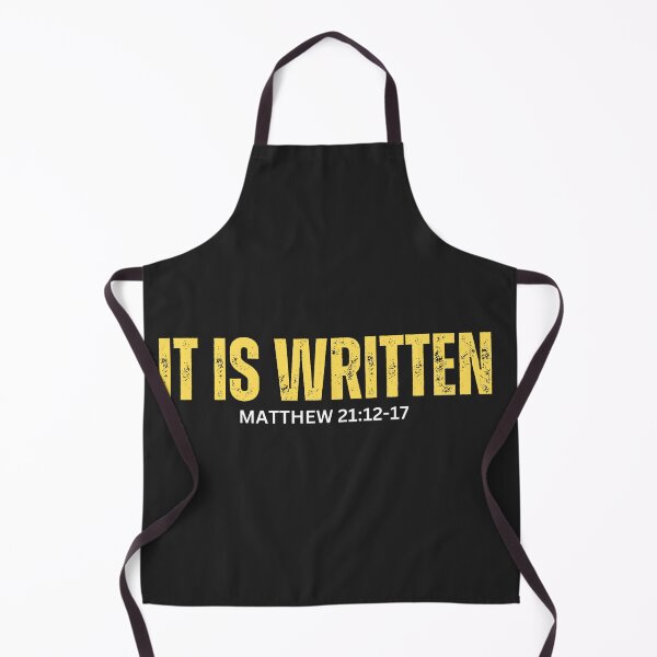 Item preview, Matthew 21:12-17 | It is Written designed and sold by UnboundFull.