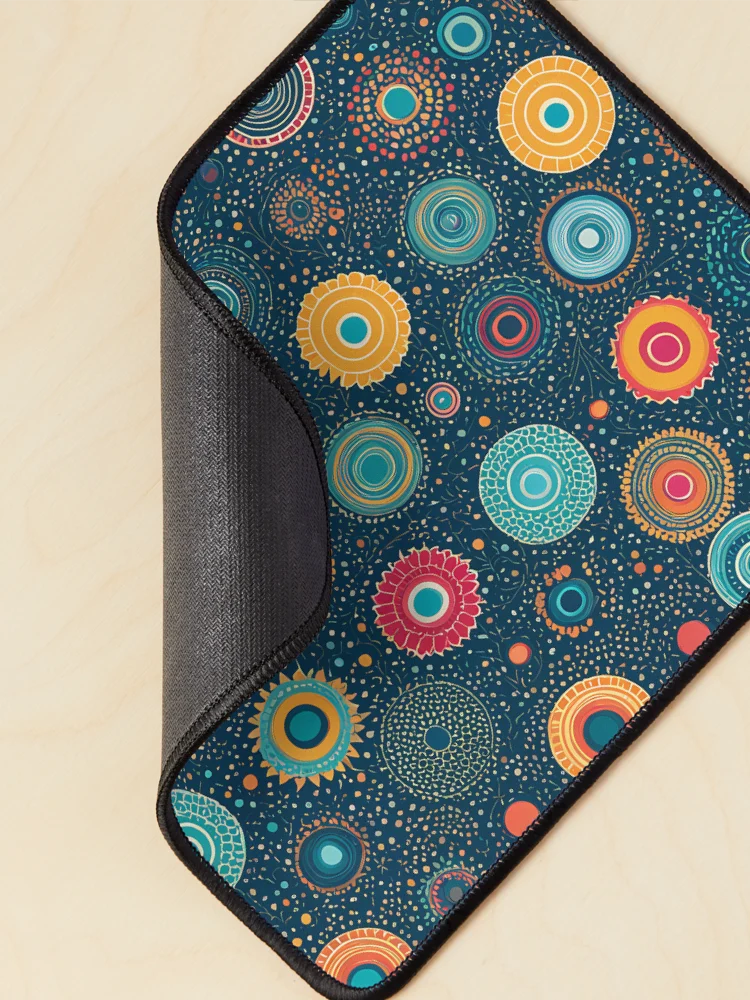 Thumbnail 2 of 5, Mouse Pad, Irregular Shapes Pattern designed and sold by Pixevol.