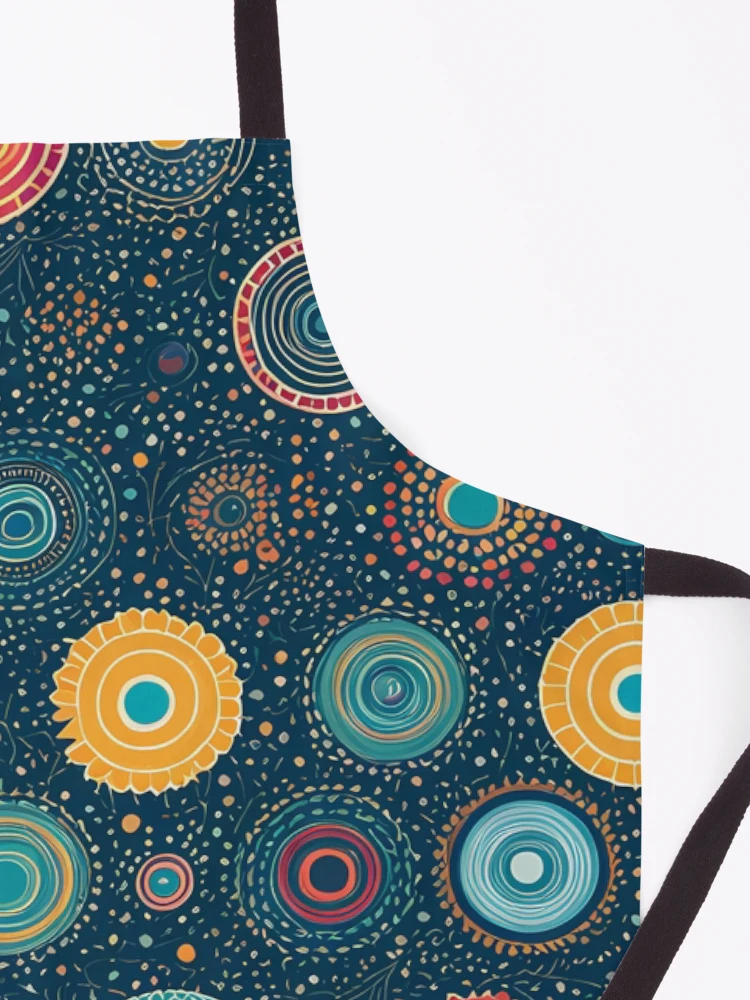 Thumbnail 3 of 6, Apron, Irregular Shapes Pattern designed and sold by Pixevol.