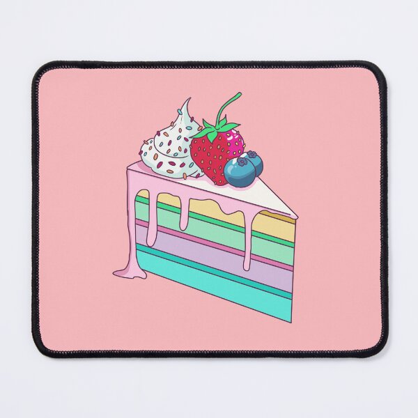 Item preview, Cute strawberry cake  designed and sold by SheboahArt.