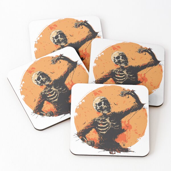 Item preview, Flexing Skeleton - Spooky Halloween Design designed and sold by Petru&Myself.