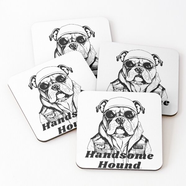 Item preview, Handsome Dog designed and sold by Playful Strokes pom@pom.