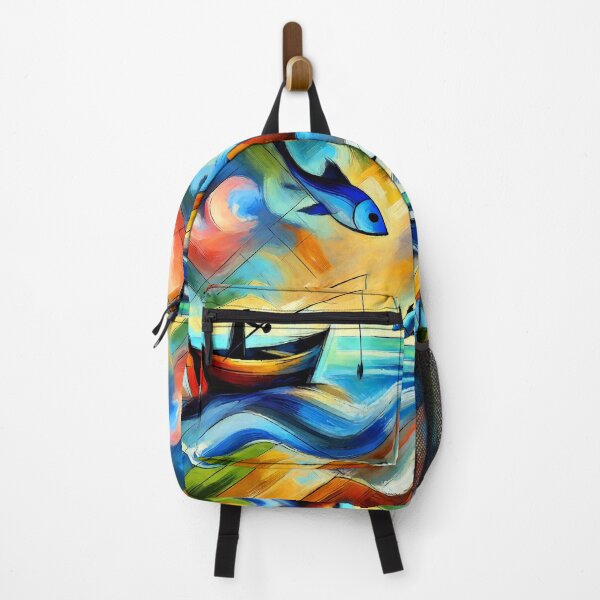 Item preview, Fishing in Vibrant Waters 3 designed and sold by ChrisButler.
