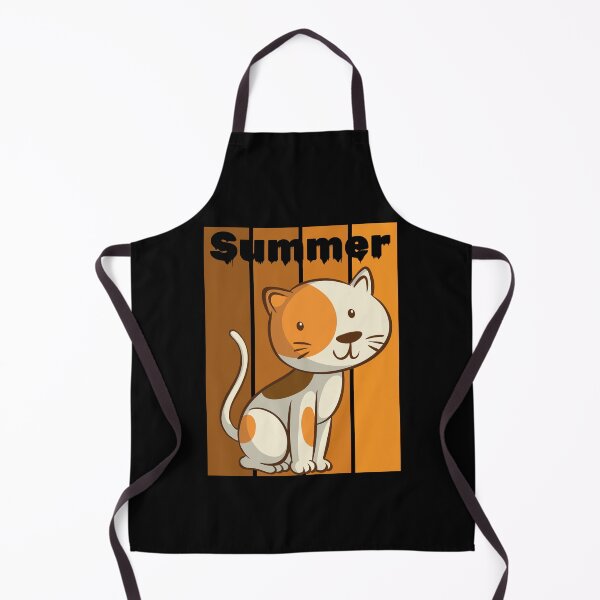Item preview, Summer 4 color bar mixing Cat shadow illustration designed and sold by kiloorartclub.