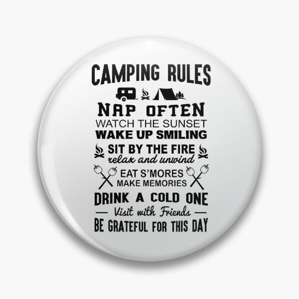 Item preview, Camping Rules designed and sold by Kriengsaktalek.