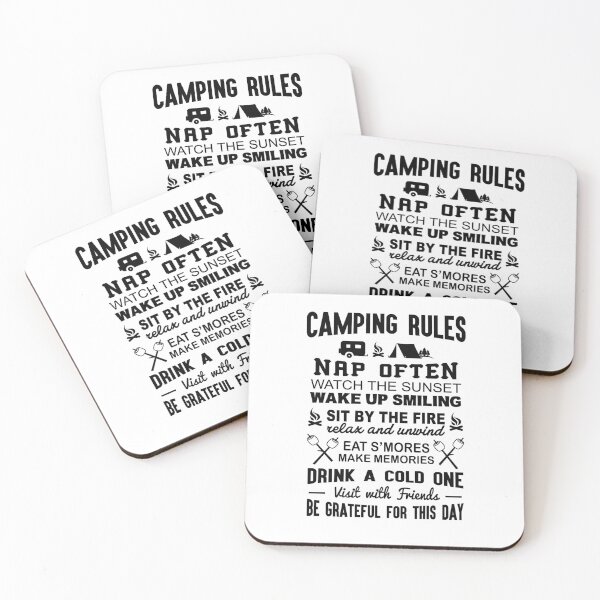 Item preview, Camping Rules designed and sold by Kriengsaktalek.