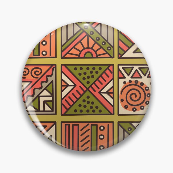 Item preview, Vibrant African Print designed and sold by CatCoconut-Art.