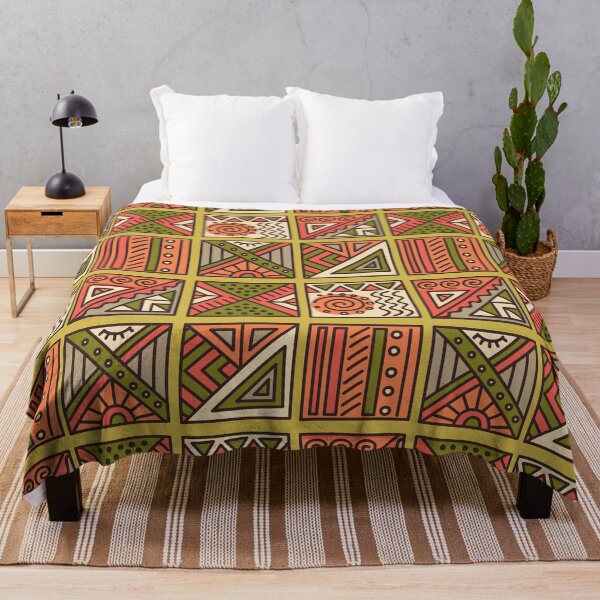 Item preview, Vibrant African Print designed and sold by CatCoconut-Art.