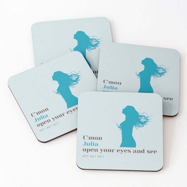 Item preview, Julia says Wet Wet Wet fan art designed and sold by Etaipal.