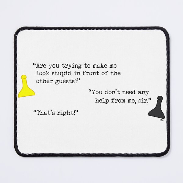 Item preview, Clue Look Stupid Quote designed and sold by SpectreSparkC.