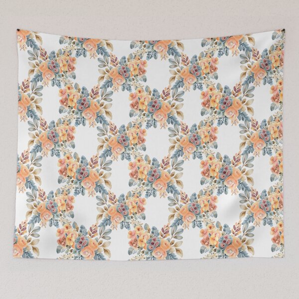 Item preview, Seamless pattern with watercolor flowers. Hand-drawn illustration. designed and sold by Jayjaynaenae.