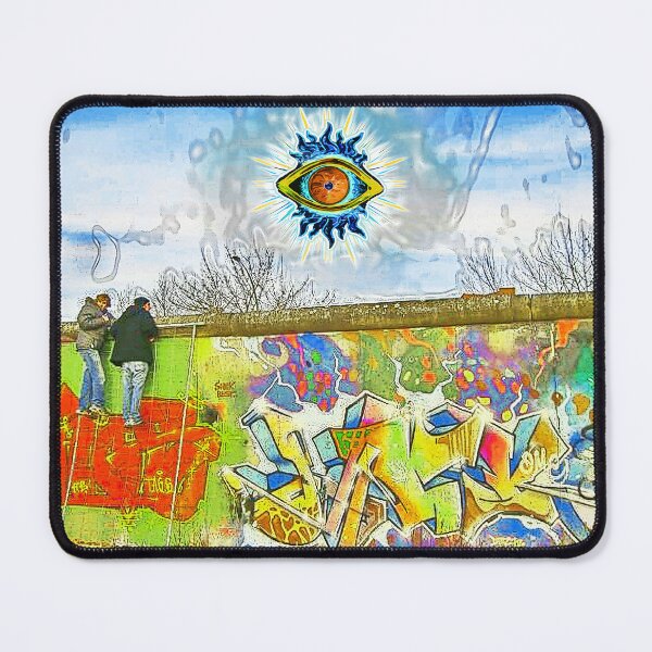 Item preview, OverTheEdgeFlamingEye designed and sold by Klaus Bremner (Autotelic Art).