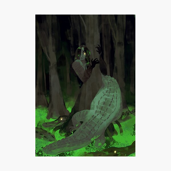 gator gal Photographic Print