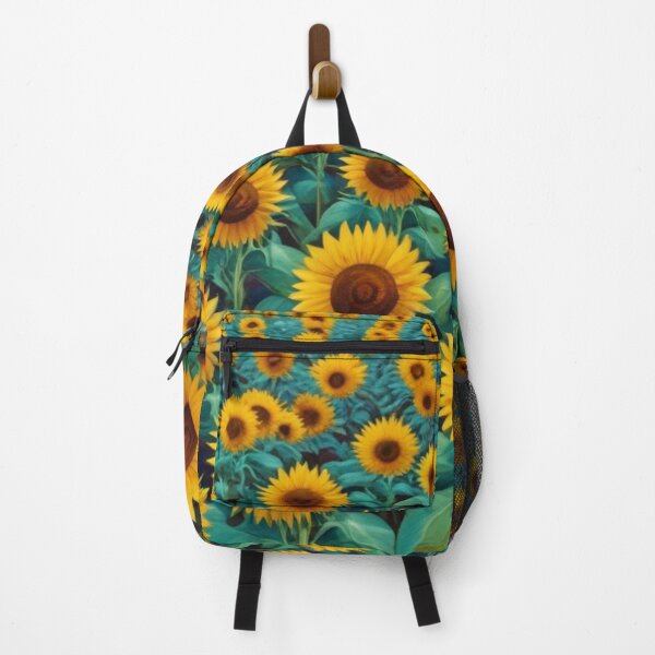 Item preview, Oil Painting. Sunflower field. Modern art designed and sold by bvdesignart.