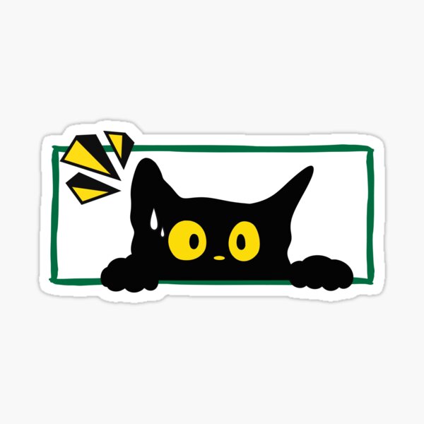 Item preview, Funny shocked cat designed and sold by YQboii.