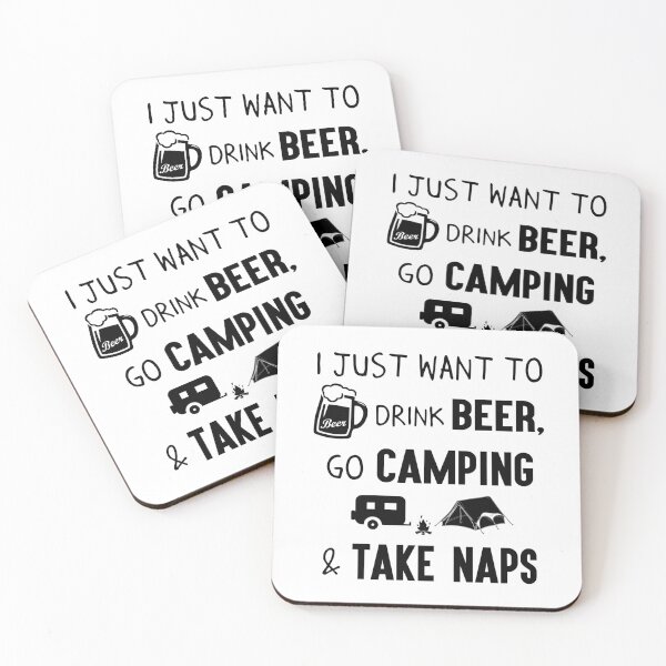 Item preview, I just want to go camping drink beer and take naps designed and sold by Kriengsaktalek.