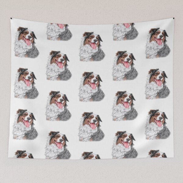 Item preview, Blue Merle Australian Shepherd designed and sold by Nalidsa Sukprasert.