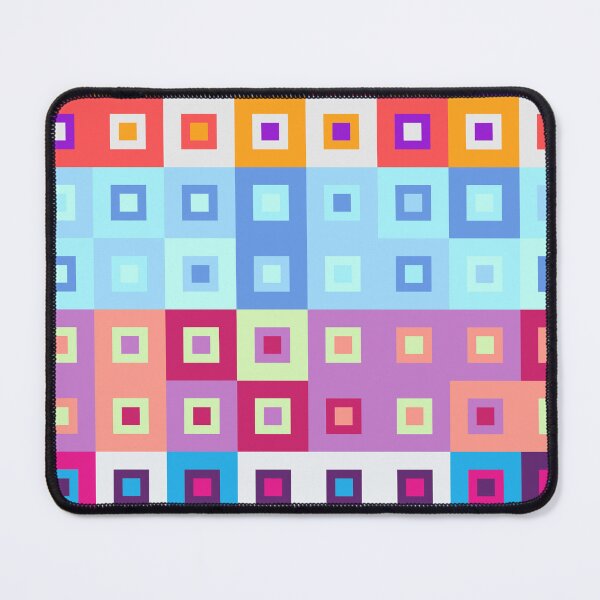 Item preview, Colorful Pixel Art Squares designed and sold by yashrid.