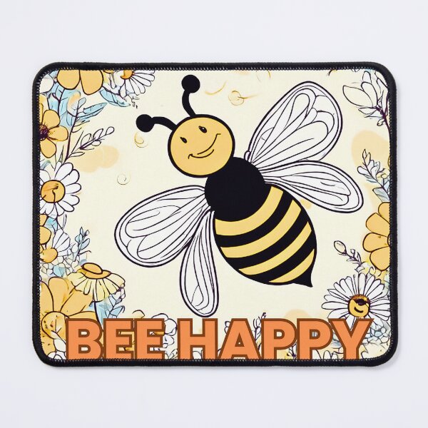 Item preview, Bee Happy designed and sold by TrendyGalaxy.