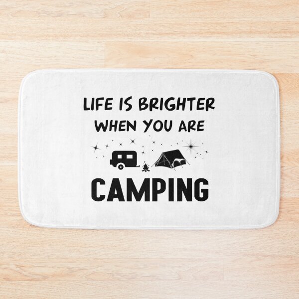 Artikelvorschau, Das Leben ist schöner beim Camping entworfen und verkauft von Kriengsaktalek.