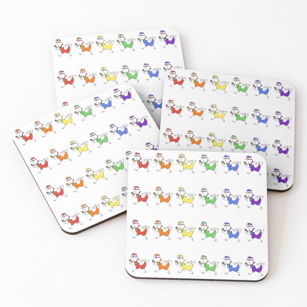 Item preview, Rainbow Data Chickens designed and sold by mahfdet.