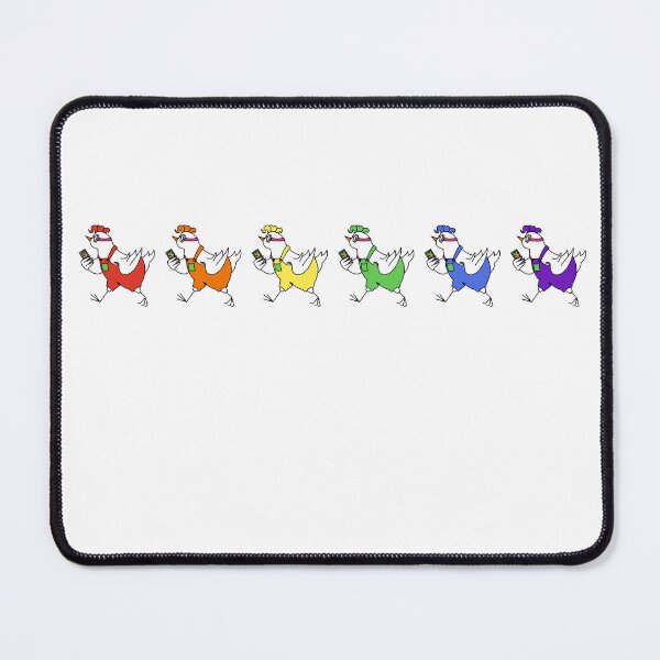 Item preview, Rainbow Data Chickens designed and sold by mahfdet.