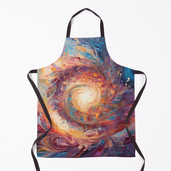 Item preview, Spiritual Awakening Blue Orange Abstract  designed and sold by Tamas Das.