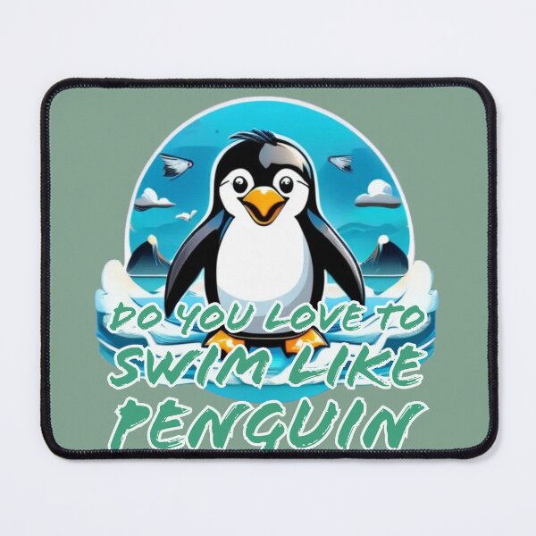 Item preview, Do You Love To Swim Like Penguin designed and sold by DesignPrePress.