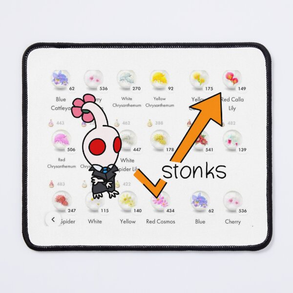 Item preview, Pikmin Stonks designed and sold by Whatswool-woo.