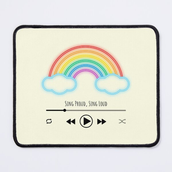 Item preview, Sing Proud, Sing Loud. #RainbowFlag #EqualityGift #GenderIdentity #PrideMonth designed and sold by Anna Halasek.