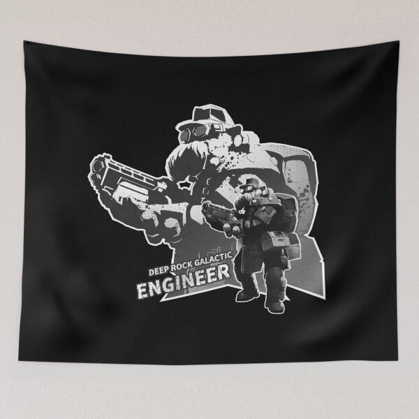 Item preview, Engineer Black Minimalist designed and sold by Joks Nest.