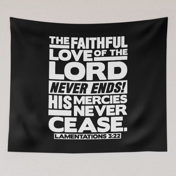 Item preview, Lamentations 3:22 Faithful Love  designed and sold by plushism.