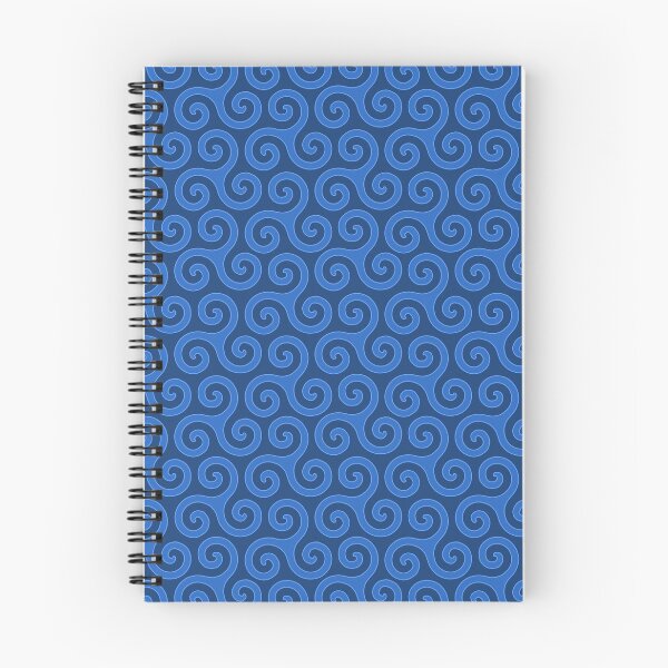 Item preview, Celtic Trinity Spirals In Sky Blues designed and sold by Cleave.
